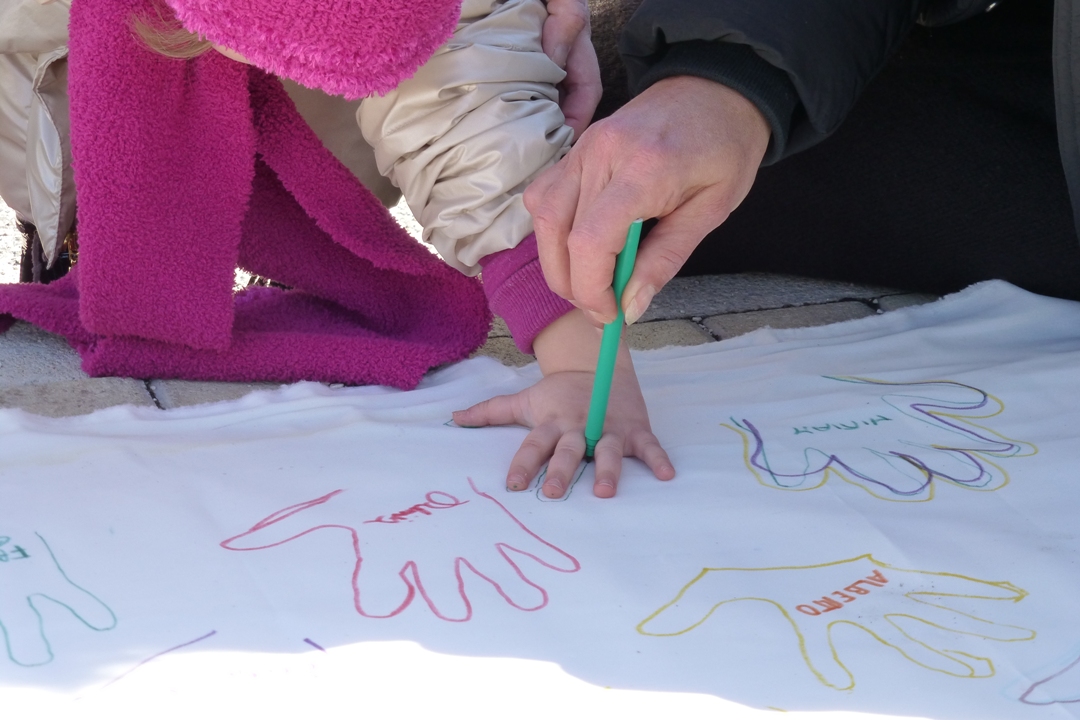 La mano: la firma di ogni bambino