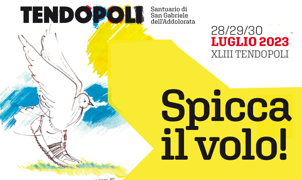 Iscrizione Tendopoli 2023<br>Spicca il volo!