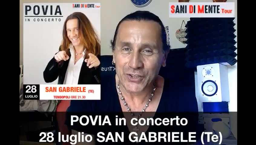 Povia in concerto